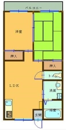 高浜ＢＬＤⅡの物件間取画像